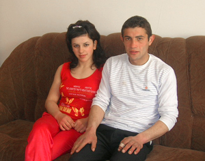 Марсель Садхян и его жена Кнарик. Фото "Кавказского узла"
