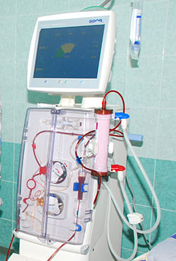 Аппарат искусственной почки в отделении гемодиализа Моздокской районной больницы. Фото "Кавказского Узла"