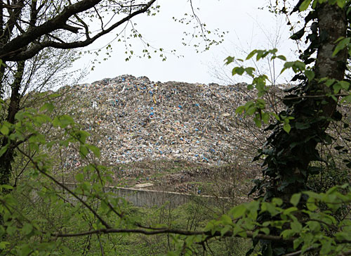 Действующий полигон для бытовых отходов в поселке Лоо г. Сочи. Фото "Кавказского Узла"
