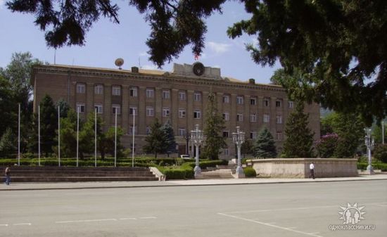 Здание президентского аппарата.