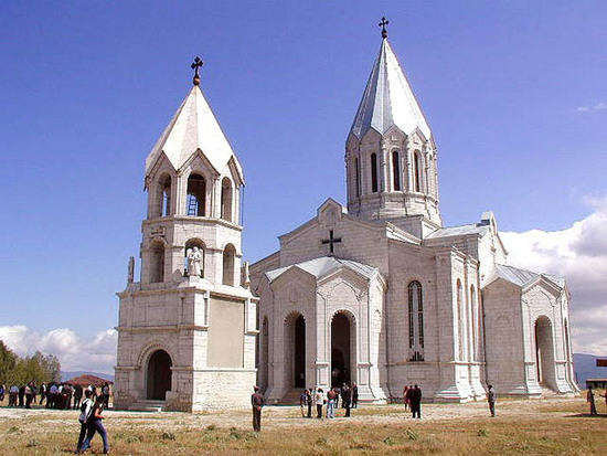 Церковь Казанчецоц. г.Шуши.