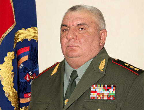 начальник Генштаба Армении Юрий Хачатрян. Фото с официального сайта Министерства обороны Армении www.mil.am