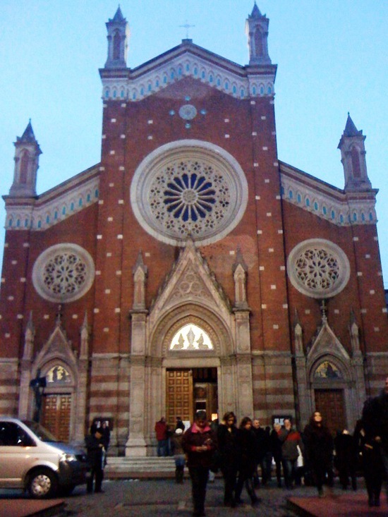 Церковь Святого Антония. Фасад здания.