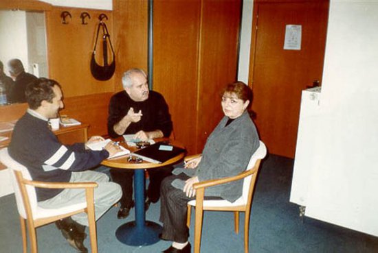 Аваз Гасанов, я и Карине Минасян. Германия. 2005г.