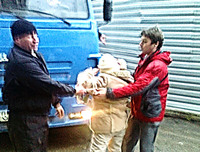 Нападение на Марину Минвалееву. Сочи, 29 марта 2012 г. Фото Ирины Коноваловой для "Кавказского узла"