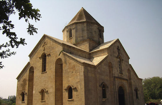 Церковь Святого Григориса в Нюгди (стар. Молла-Халил), Дагестан.
