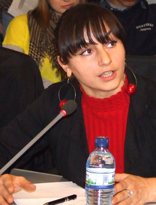 Виктория Максоева. Тбилиси, 4 декабря 2012 г. Фото Эдиты Бадасян для "Кавказского узла"
