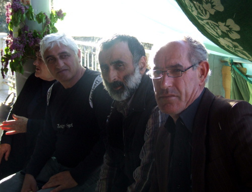 Группа поддержки голодающих. Тбилиси, апрель 2013 г. Фото Эдиты Бадасян для "Кавказского узла"