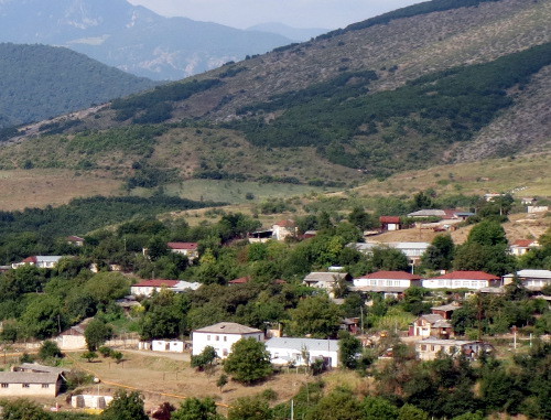 Нагорный Карабах, Гадрутский район, село Азох, 4 августа 2013 г. Фото Алвард Григорян для "Кавказского узла"