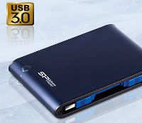 Портативный жесткий диск 2.5" Portable Hard Drive Armor A80 1TB Silicon Power USB 3.0. Фото: http://www.silicon-power.com