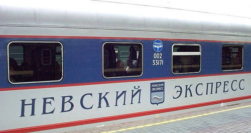 Вагон поезда "Невский Экспресс". Фото с сайта http://ru.wikipedia.org