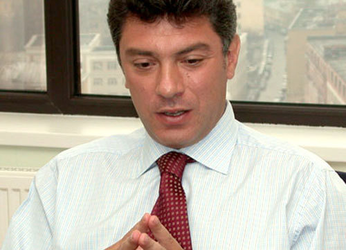 Борис Немцов. Фото с сайта www.nemtsov.ru