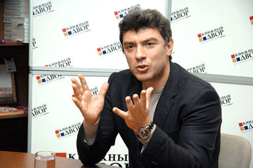 Борис Немцов. Фото с сайта http://nemtsov.ru