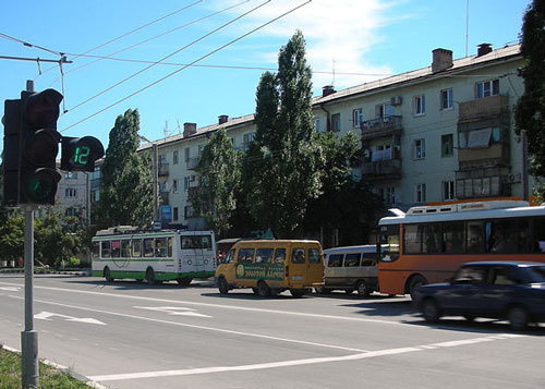 На улицах Новороссийска. Фото с сайта http://ru.wikipedia.org