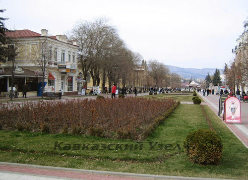 Кисловодск, одна из центральных улиц. Фото "Кавказского Узла"