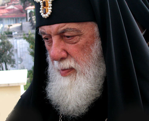 Патриарх Грузинской православной церкви Илиа II. Фото с сайта http://giz.ge 