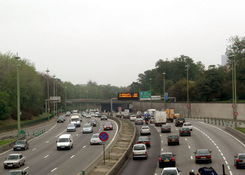 Парижская кольцевая дорога. Фото с сайта http://ru.wikipedia.org