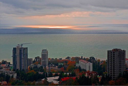 Панорама Сочи. Фото с сайта http://povelitel_bloh.photosight.ru