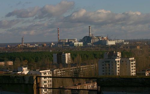 Вид на Чернобыльскую АЭС. Источник: www.postapocalyptic.ru