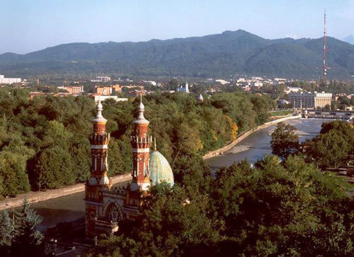 Владикавказ, мечеть в центре города. Фото с сайта http://ru.wikipedia.org