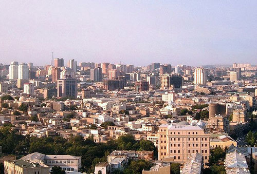 Панорама Баку, Азербайджан. Фото с сайта http://ru.wikipedia.org