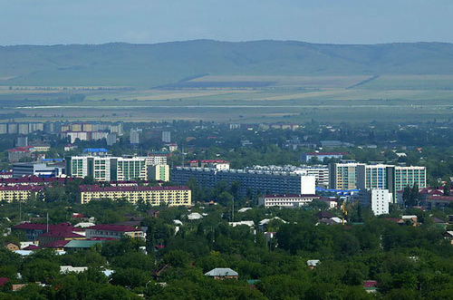Чечня, новостройки Грозного. Фото с сайта www.chechnyafree.ru