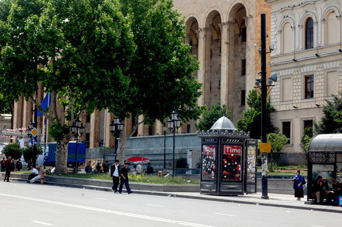 Тбилиси, парламент Грузии. май 2009 года. Фото "Кавказского Узла"