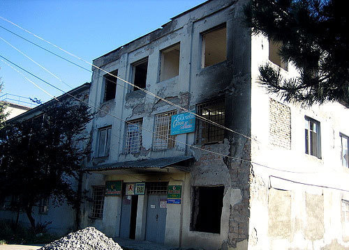 Южная Осетия, Цхинвал после войны в августе 2008 года. Фото с сайта www.flickr.com/photos/34503150@N08