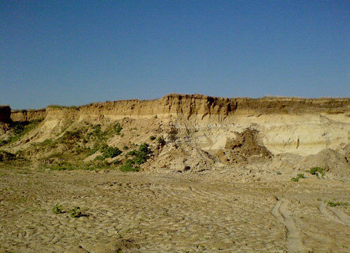 Волгоградская область, песчаный карьер. Фото с сайта http://dic.academic.ru