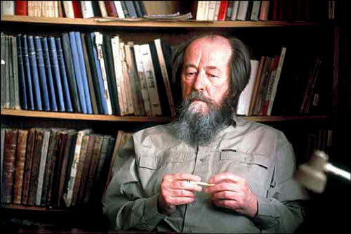 Александр Исаевич Солженицын. Фото с сайта www.hro.org