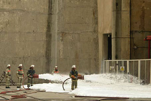 Учения на Чиркейской ГЭС. Фото дагестанского филиала ОАО "РусГидро"