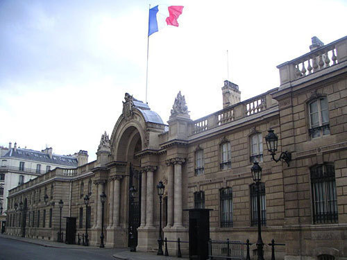 Париж, Елисейский дворец. Фото с сайта http://ru.wikipedia.org