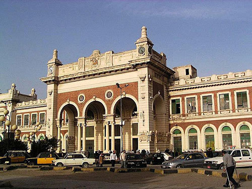 Египет, Александрия, железнодорожный вокзал. Фото с сайта http://en.wikipedia.org