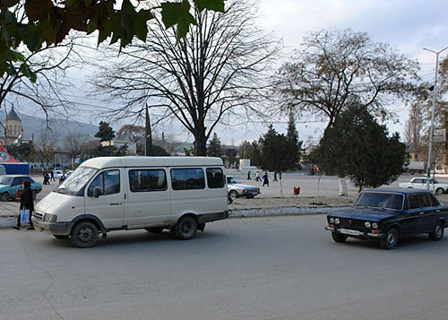 Дагестан, Дербент. Центральная площадь. Фото "Кавказского Узла"