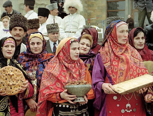 Празднование Новруз-байрам в Дагестане, Махачкала, 2009 год. Фото "Кавказского Узла" 
