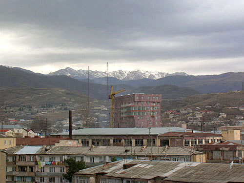 Нагорный Карабах, г.Степанакерт. Февраль 2010 года. Фото "Кавказского Узла"