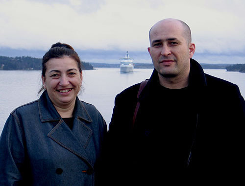 Малик и Хадижат Гатаевы, Финляндия, 2009 год. Фото "Кавказского Узла"