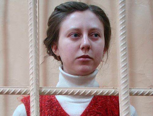 Татьяна Стецура в Советском районном суде Улан-Удэ, январь 2011 года. Фото: www.newbur.ru, автор Сергей Басаев 