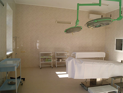 Операционная Пригородной районной центральной больницы, Северная Осетия, январь 2011 года. Фото "Кавказского узла"