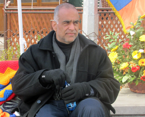 Раффи Ованисян на площади Свободы, Ереван, Армения. 19 марта 2011 г. Фото "Кавказского узла"