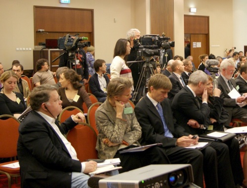  Первый день работы международной конференция "Андрей Сахаров: тревога и надежда 2011". Москва, 20 мая 2011 г. Фото "Кавказского узла"