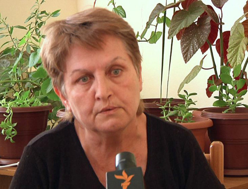 Асмик Ованисян, мать погибшего офицера Вооруженных сил Армении Артака Назаряна. Изображение с сайта rus.azatutyun.am, RFE/RL
