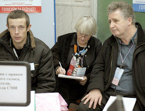 На одном из избирательных участков Ростовской области 4 декабря 2011 г. Фото: www.rostobl.ru