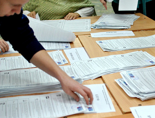 Подсчет голосов на выборах в Госдуму РФ. Фото:  ИА «PenzaNews» 