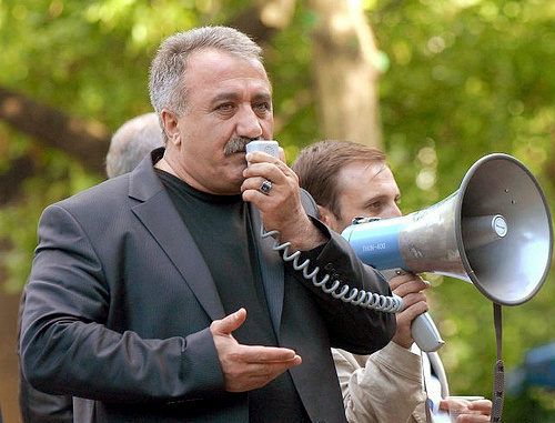 Кандидат в мэры Раздана Сасун Микаэлян. Фото Гагика Шамшяна, www.news.am