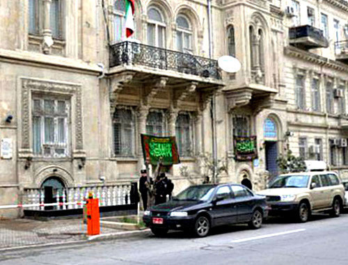 Здание иранского посольства в Баку. Фото: azerview.com