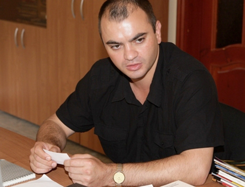 Главный редактор газеты "Настоящее время" Милрад Фатуллаев. Фото с личной страницы Милрада Фатуллаева в социальной сети http://foto.mail.ru/mail/milrad