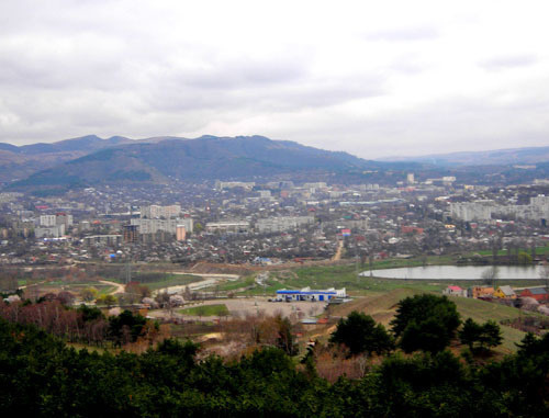 Панорама Кисловодска с горы Кольцо. Фото http://ru.wikipedia.org