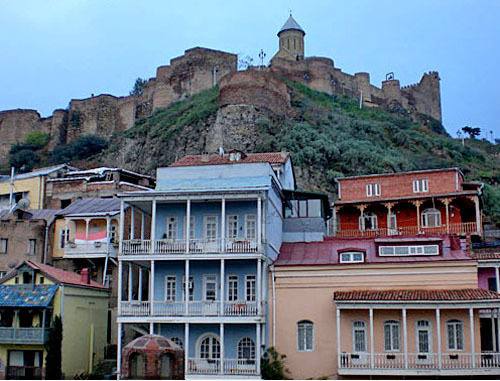 У подножия крепости Нарикала. Тбилиси. Фото Рамоны Алескеровой для "Кавказского узла"