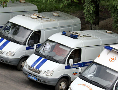 Полицейские машины. Фото: министерство внутренних дел по республике Северная Осетия-Алания, http://15.mvd.ru